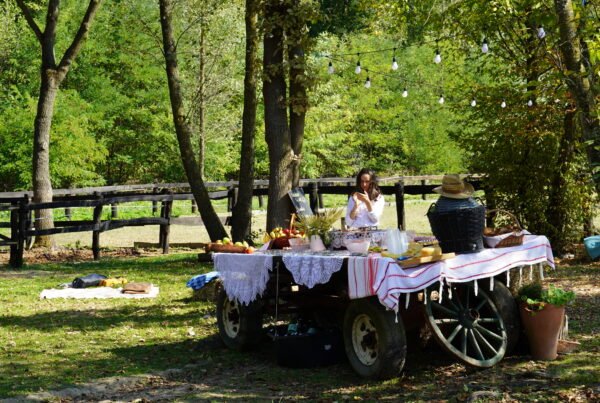 ranč vjenčanje na otvorenom